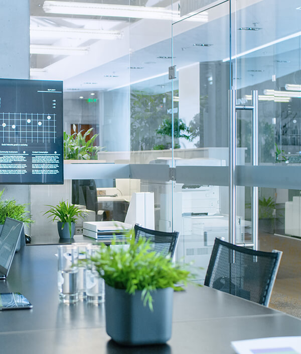 Modern office maintained by our cleaners Modern office maintained by our cleaners