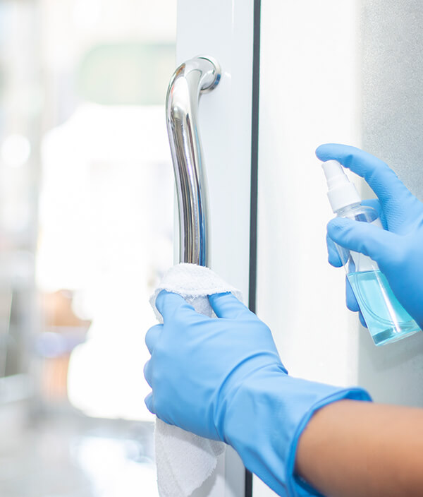 Clean Office Door Handle